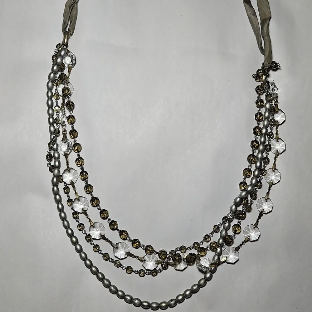 Banana Republic Layered Chain Necklace